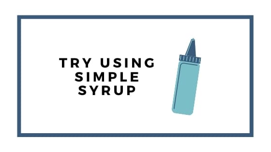 using simple syrup graphic