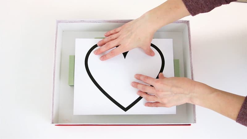 sizing up the heart template