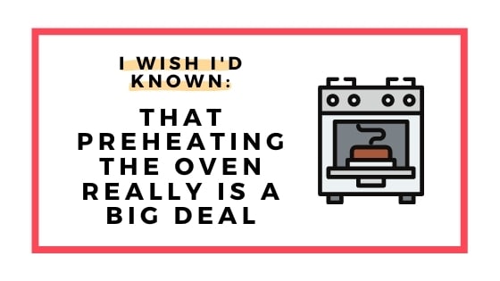 preheat the oven graphic