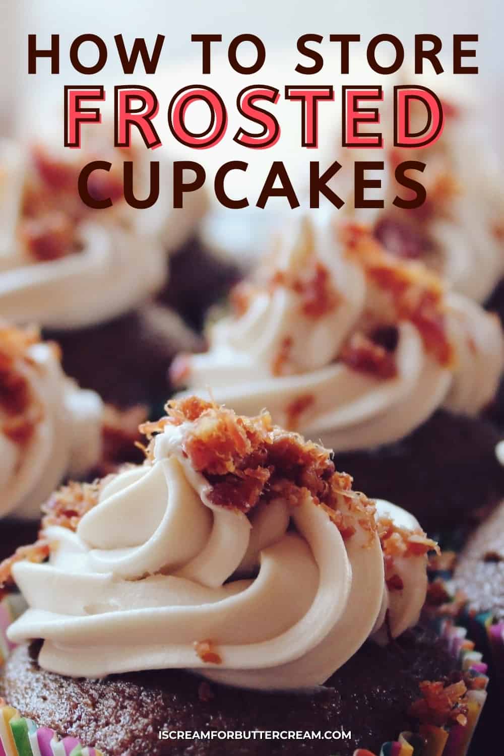 cupcakes lined up with text overlay