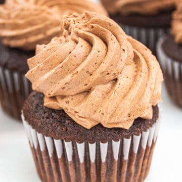 chocolate whipped buttercream