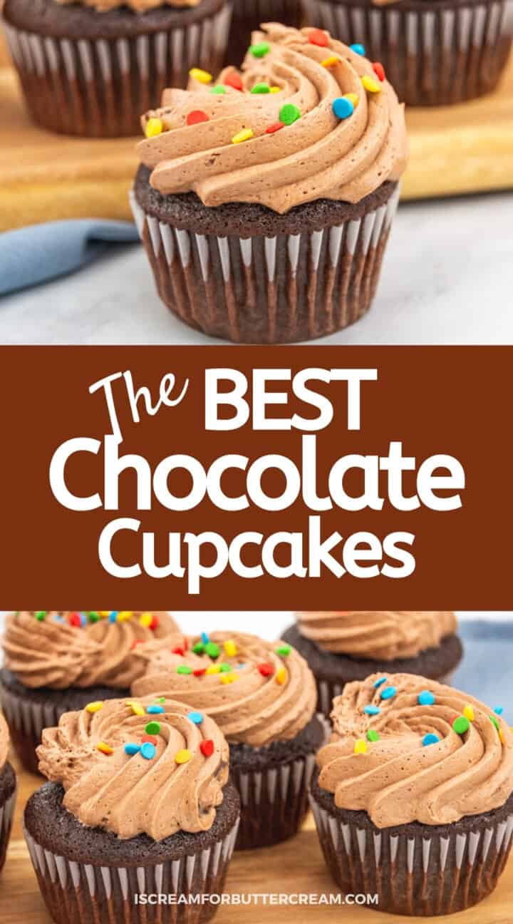 Best Chocolate Cupcakes - I Scream for Buttercream