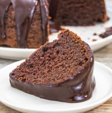 chocolate bundt cake pound cake featured image