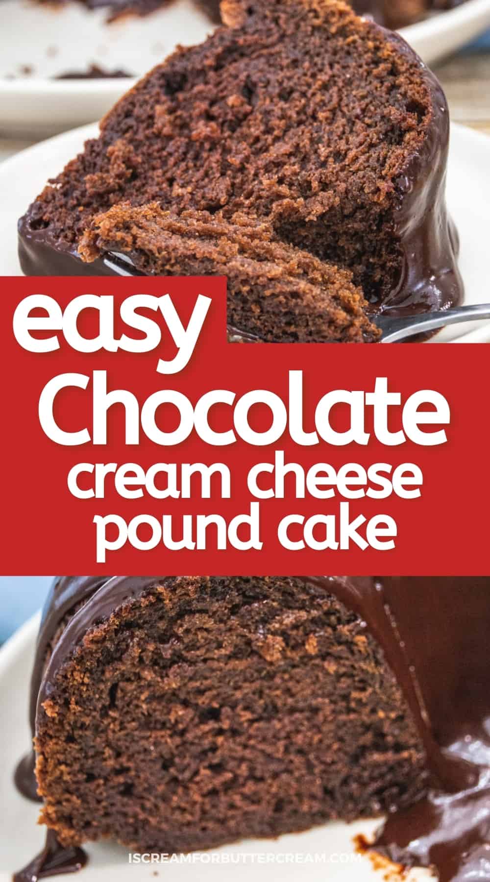 chocolate pound cake pin graphic