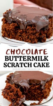 Chocolate Buttermilk Cake - I Scream for Buttercream