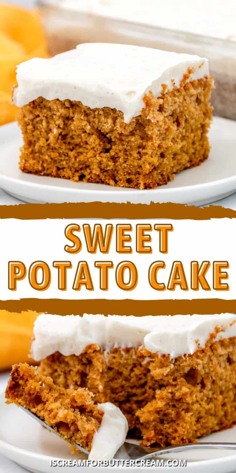 Easy Sweet Potato Cake with Cream Cheese Frosting I Scream for Buttercream