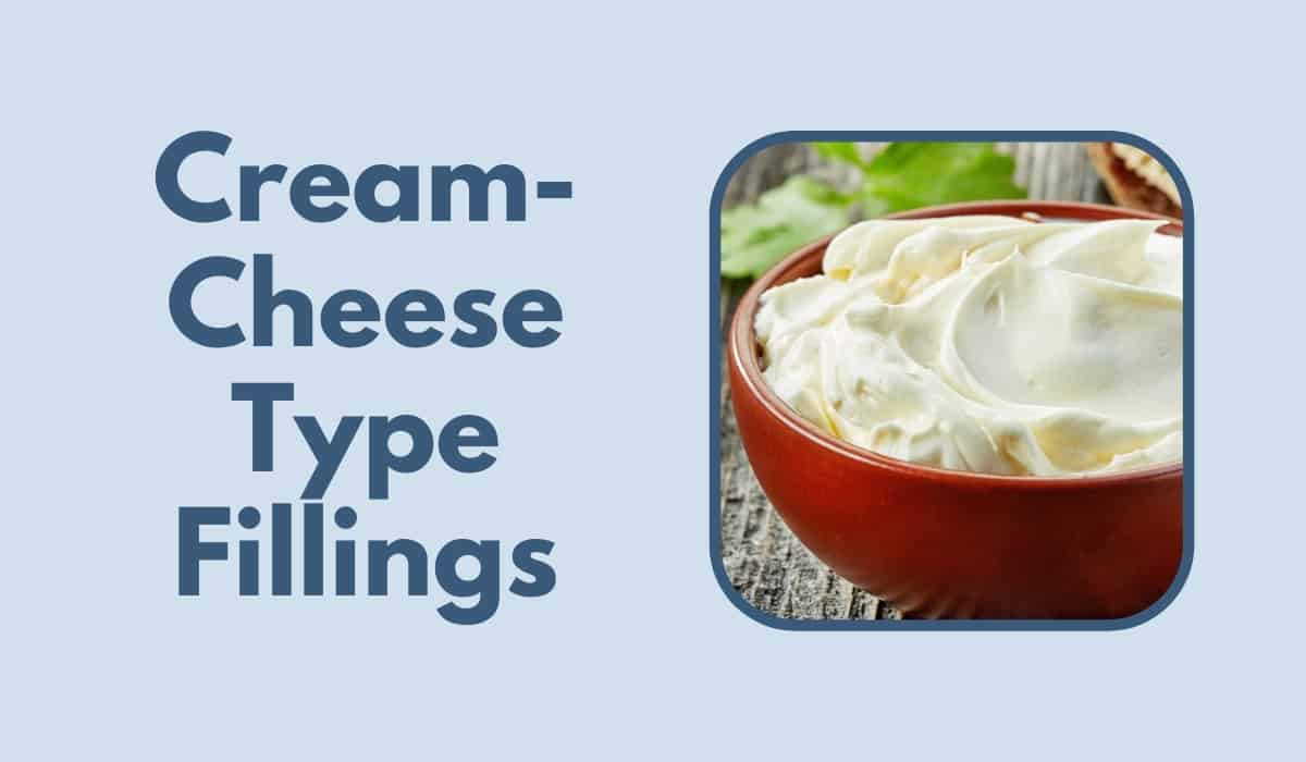 cream cheese fillings graphic