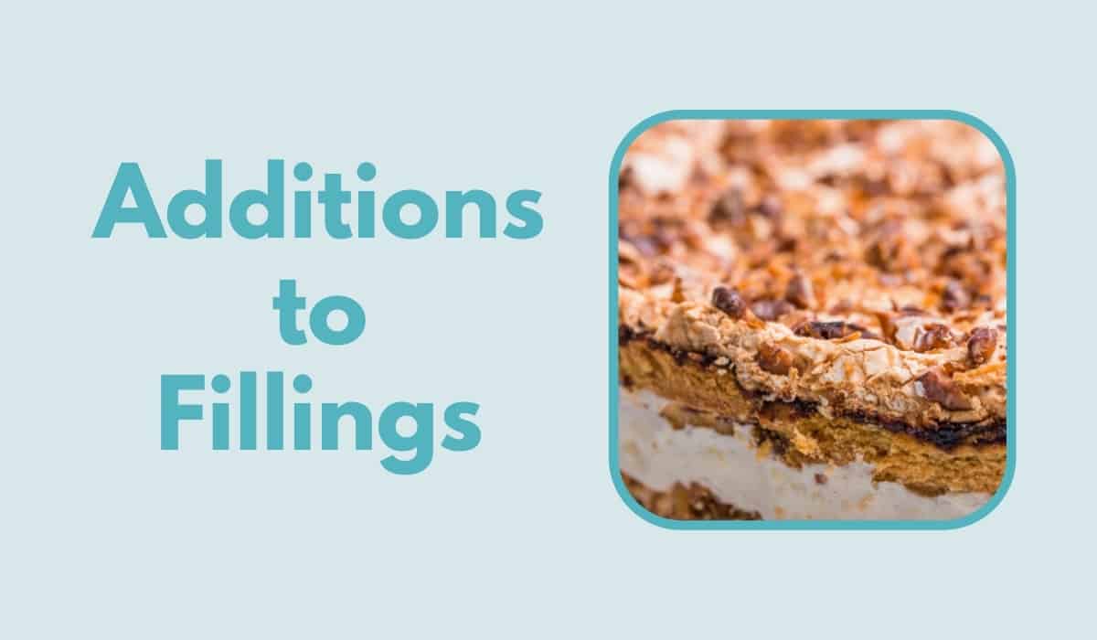 additions to fillings graphic