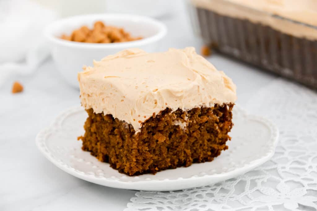 Butterscotch Cake with Butterscotch Frosting (13x9 pan) I Scream for