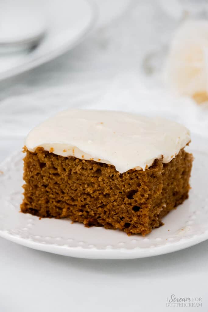 Apple Butter Cake with Cream Cheese Frosting - I Scream for Buttercream
