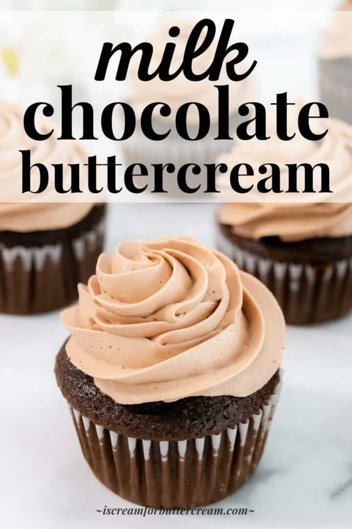 Milk Chocolate Buttercream Frosting I Scream for Buttercream