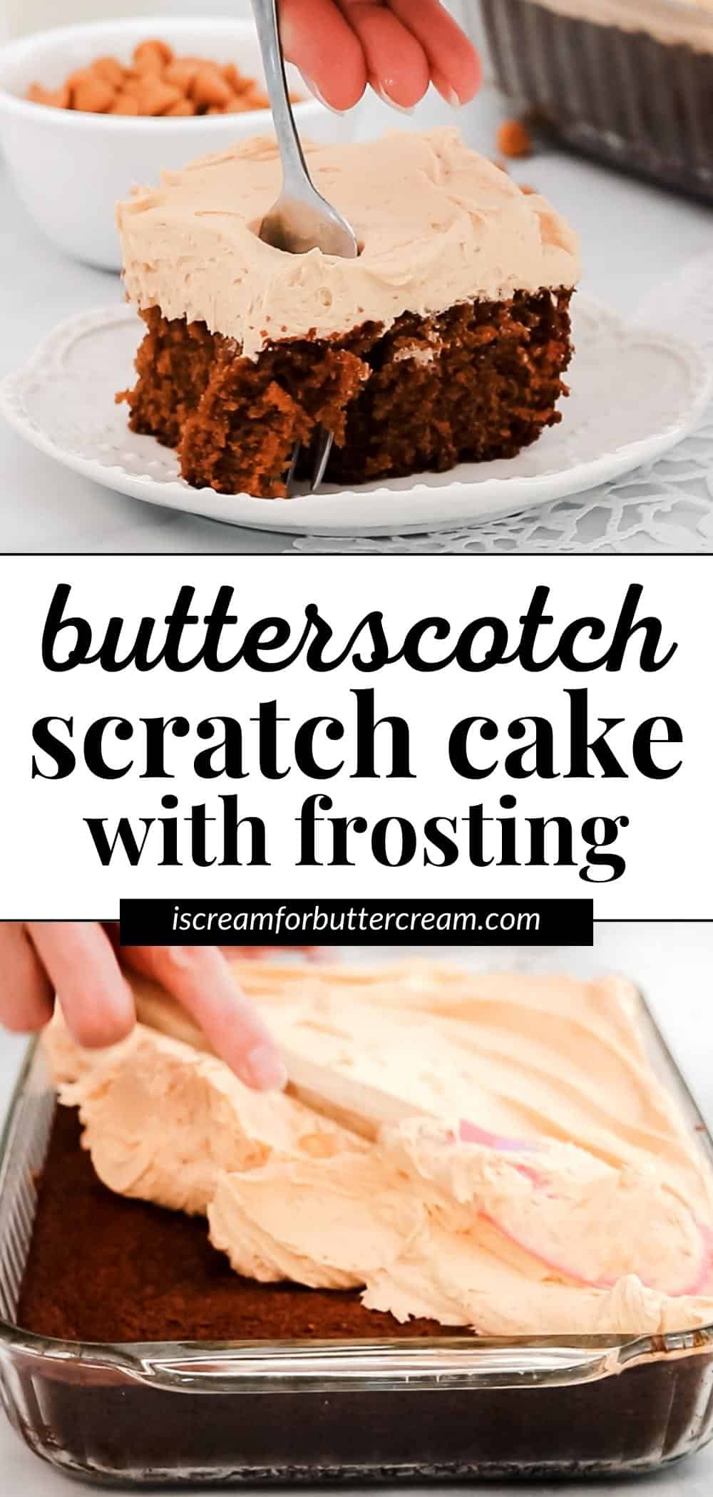 Butterscotch Cake with Butterscotch Drip - Flouring Kitchen