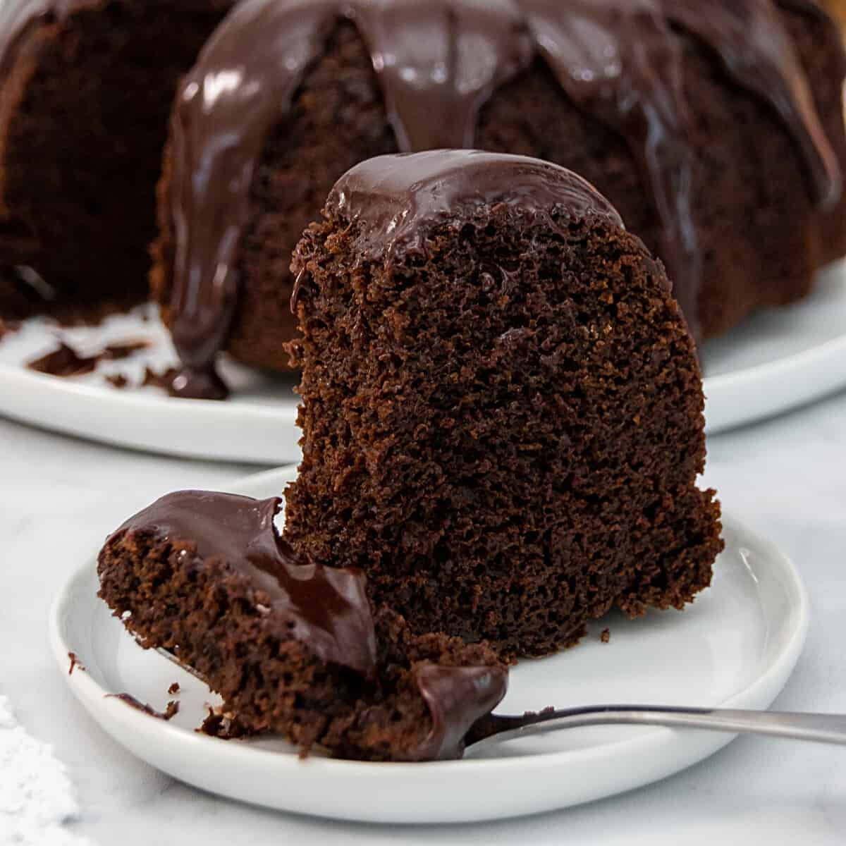 Chocolate Pound Cake - Just so Tasty